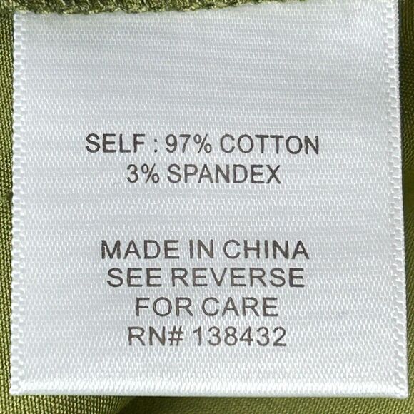 Modcloth Retro Mini Shirt Dress Belted Button Up Short Sleeve Green Women 2 NWT - Picture 10 of 11